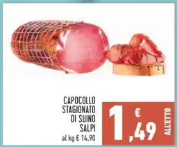 Conad Capocollo stagionato di suino Salpi offerta