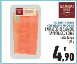 Conad CARPACCIO DI SALMONE SAPORI&IDEE CONAD offerta