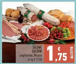 Conad SALAME GALBANI offerta