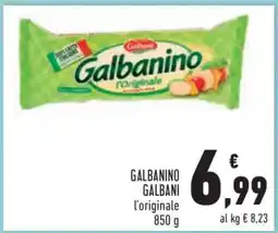 Conad GALBANINO GALBANI offerta