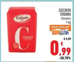 Conad ZUCCHERO ERIDANIA offerta