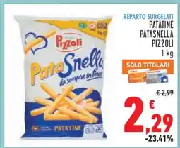Conad Patatine Patasnella Pizzoli offerta