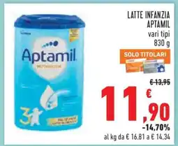 Conad LATTE INFANZIA APTAMIL offerta