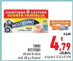 Conad Tonno Nostromo offerta
