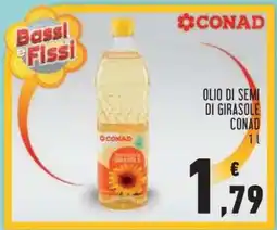 Conad OLIO DI SEMI DI GIRASOLE CONAD offerta