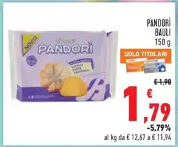 Conad PANDORÌ BAULI offerta