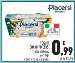 Conad YOGURT CONAD PIACERSI offerta