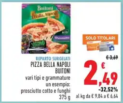 Conad Pizza Bella Napoli Buitoni offerta