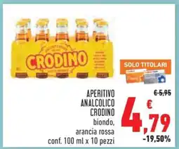 Conad APERITIVO ANALCOLICO CRODINO offerta