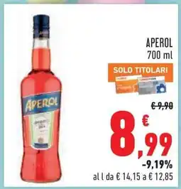 Conad Aperol offerta