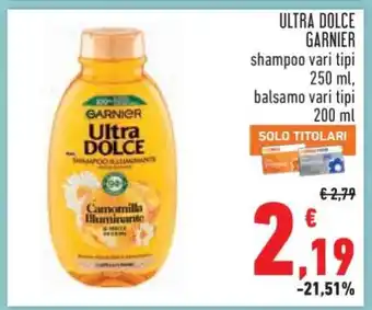 Conad ULTRA DOLCE GARNIER offerta