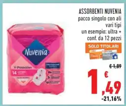 Conad ASSORBENTI NUVENIA offerta