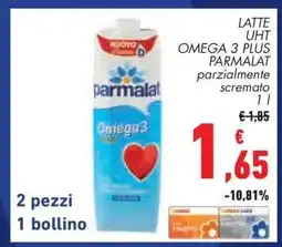 Conad LATTE UHT OMEGA 3 PLUS PARMALAT offerta