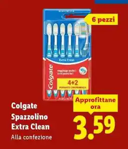 Lidl COLGATE SPAZZOLINO EXTRA CLEAN offerta
