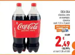 Conad Coca Cola offerta