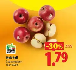 Lidl Mele Fuji offerta