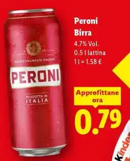 Lidl Peroni Birra offerta