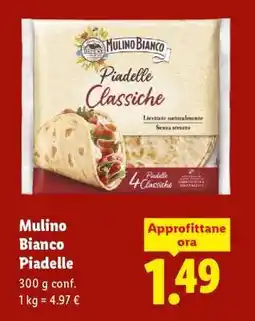 Lidl Mulino Bianco Piadelle offerta