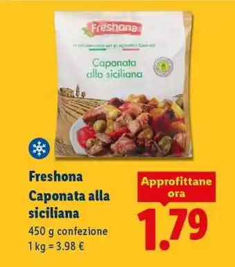 Lidl Freshona Caponata alla siciliana offerta