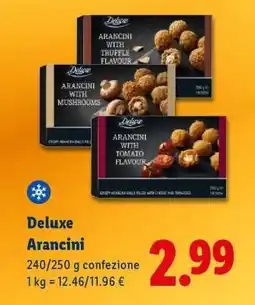 Lidl Deluxe Arancini offerta