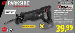 Lidl PARKSIDE PERFORMANCE Seghetto ricaricabile offerta