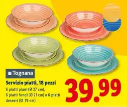 Lidl Servizio piatti, 18 pezzi offerta