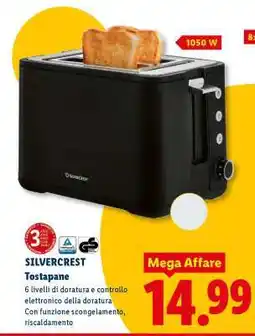 Lidl SILVERCREST Tostapane offerta