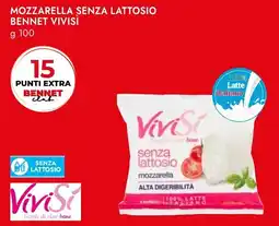 Bennet Mozzarella senza lattosio BENNET VIVISI offerta