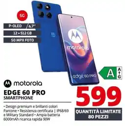 Comet motorola EDGE 60 PRO SMARTPHONE offerta
