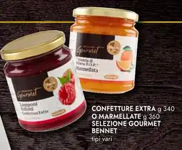 Bennet Confetture extra o marmellate SELEZIONE GOURMET BENNET offerta