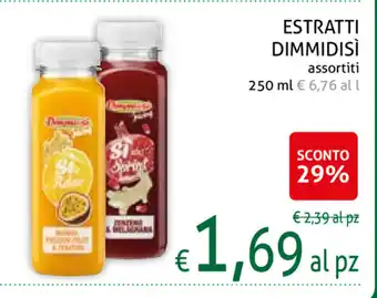 Ecu Discount Estratti Dimmidisì 250ml offerta