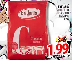 Il Genio Supermercato Eridania zucchero classico bustine offerta