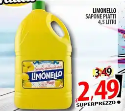 Il Genio Supermercato Limonello sapone piatti offerta