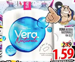 Il Genio Supermercato Vera acqua naturale offerta