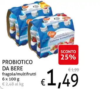 Probiotico Da Bere 6 x 100g