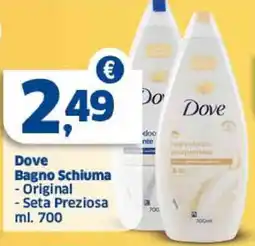 Sigma Dove Bagno Schiuma, Original, Seta Preziosa offerta