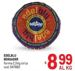 Metro Edelblu BERGADER offerta