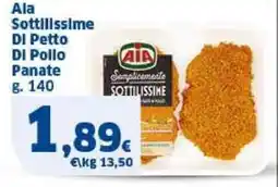 Sigma Aia Sottilissime Di Petto DI Pollo Panate offerta