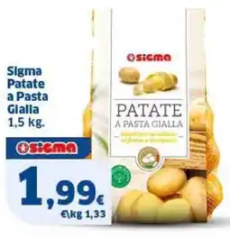 Sigma Sigma Patate a Pasta Gialla offerta