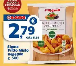 Sigma Sigma Fritto Misto Vegetale offerta