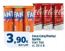 Sigma Coca Cola/Fanta/ Sprite offerta