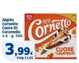 Sigma Algida Cornetto Cuore Di Caramello offerta