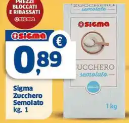 Sigma Sigma Zucchero Semolato offerta