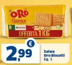 Sigma Saiwa Oro Biscotti offerta