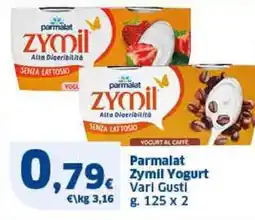 Sigma Parmalat Zymil Yogurt offerta