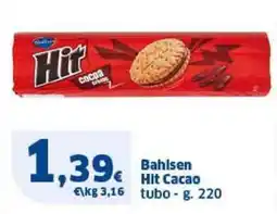 Sigma Bahlsen Hit Cacao tubo offerta