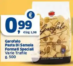 Sigma Garofalo Pasta Di Semola Formati Speciali offerta