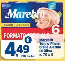 Sigma Mareblù Tonno Pinne Gialle All'Olio Di Oliva offerta
