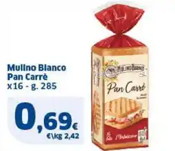Sigma Mulino Bianco Pan Carrè offerta