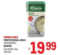 Metro Knorr professional roux offerta